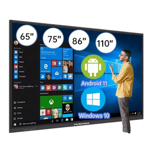 Hushida 55 65 75 Inch Chất Lượng Cao Tương Tác Thông Minh Bảng Cảm Ứng Màn Hình Màn Hình Kỹ Thuật Số Điện Tử Bảng Trắng Cho Văn Phòng Trường - Product Image 1