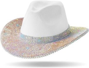 Sombrero con Diseño <span class=keywords><strong>de</strong></span> Leopardo y Pedrería, Sombrero <span class=keywords><strong>de</strong></span> Vaquera con Diamantes Brillantes, Sombreros <span class=keywords><strong>de</strong></span> Vaquera con Pedrería para Mujer, Sombreros Occidentales para <span class=keywords><strong>Despedida</strong></span> <span class=keywords><strong>de</strong></span> <span class=keywords><strong>Soltera</strong></span> - Product Image 2