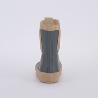 CS-36 Bottes de pluie pour enfants en caoutchouc simples et tendance Logo personnalisé Léger Imperméable Vente en gros Chaussures de pluie pour enfants pour l'été et l'hiver