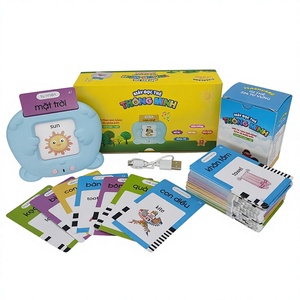 Bears-Vietnam 112255 Machine à cartes éducatives transfrontalière vietnamienne pour l'éveil des enfants, avec chansons de berceuse audio éducatives - Product Image 1