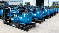 Groupe électrogène diesel de type ouvert 120kW-1000kW, direct usine, avec moteur intégré et alternateur sans balais 100% cuivre