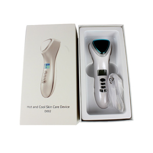 Wholesa săn chắc da nóng lạnh Chăm Sóc Da thiết bị điện Sonic rung sâu sạch Massager Chất giới thiệu công cụ cho người phụ nữ - Product Image 6