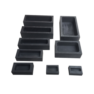 Lingotto di fusione di grafite lungo Bar stampo per fusione di metallo di raffinazione strisce di stampo strumento - Product Image 2