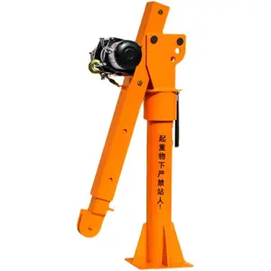 Nhà Máy Trực Tiếp 500Kg Cột Gắn Nâng Đu Jib Crane Mini Pickup Crane Với Hoist