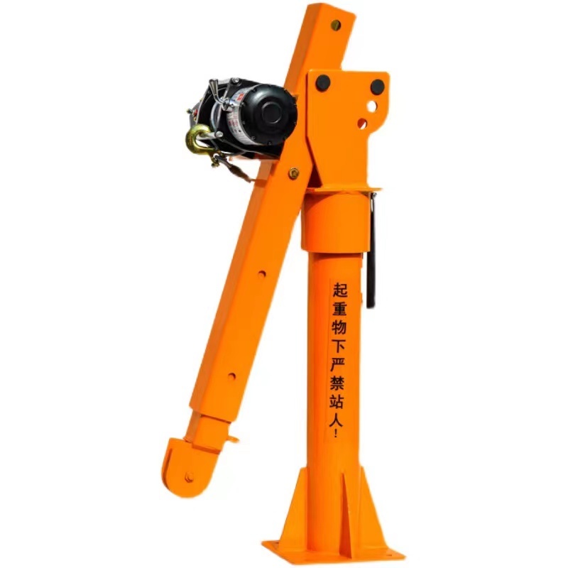 JYH Hydraulic Lifting Mini Crane Winch