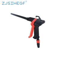 Pistolet souffleur d'air pneumatique puissant pour voiture, ordinateur, travail du bois, nettoyage avec raccords, en plastique et acier