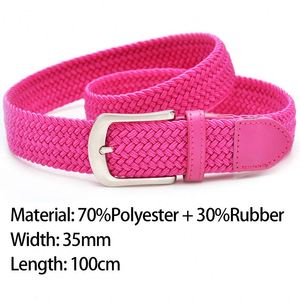 Custom Style Polyester Braided Stretch Belt Best Quality High Resilience Braided Belts - Product Image 5