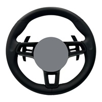 Volant sport en cuir 4 branches 35 mm pour Porsche Cayenne, Panamera, 911, 911.1, 996, 958, 997, 987, Macan (2015-2017)