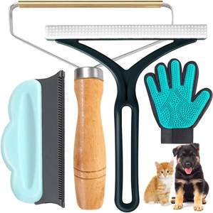 Removedor de Pelo de Mascotas, Herramienta de Aseo para Perros y Gatos, Recortador de Bolas de Pelo, Removedor de Pelusas, Cepillo para Quitar Pelo, Raspador de Alfombras, Limpieza del Hogar - Product Image 1