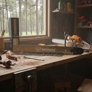 FARMERTEC Pro 24 Barra Guida da 25 Pollici 3/8 .050 84DL con Catena a Dente Piatto Compatibile per Motosega MS360 MS361 D0100HED10V - Product Image 3