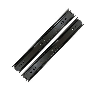 Montaj rulman parça slaytlar 300 Lb (yaklaşık. 136.1Kg) kapasiteli yan montajlı çekmece kızakları kilitli - Product Image 5