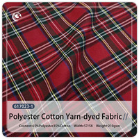En stock Tissu en fil teint à carreaux pour chemise, manteau, veste, robe, pantalon, uniforme scolaire, vêtements de mode pour enfants