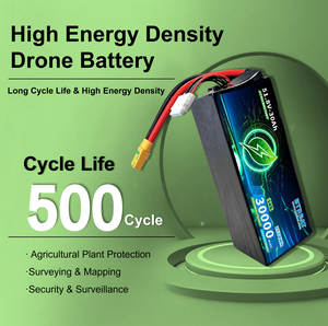 Batterie de drone semi-solide <span class=keywords><strong>BTR</strong></span> 12S 44,4V 5C avec 500 cycles et température de fonctionnement de -40 à <span class=keywords><strong>60</strong></span>°C pour UAV industriel - Product Image 3