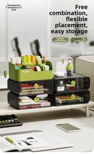 Unité de tiroir transparente de bureau pour le rangement de la papeterie - Product Image 3