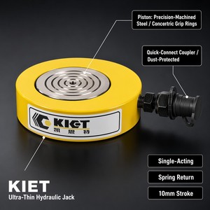 Ad alta pressione A Semplice Effetto idraulico piatto Cilindro Enerpac Pancake <span class=keywords><strong>Jack</strong></span> - Product Image 2
