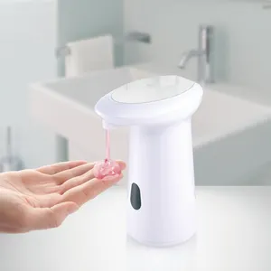 Fábrica do branco 280ml recarregável impermeável moderno Sensor Touchless automático home restaurante escola hotel distribuidor do sabão líquido