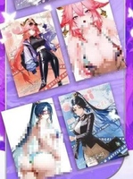 JR 40 Box Goddess Story Waifu CCG Card Anime Girl Swimsuit Bikini Butterfly Sea Dream Flower Collection Card Toys Hobbies Gift