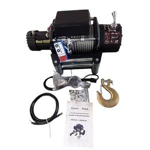 Treuil électrique <span class=keywords><strong>FLDA</strong></span> 2000lbs 12/24v en acier inoxydable avec télécommande, ancrage automatique et câble en acier, garantie 1 an - Product Image 1
