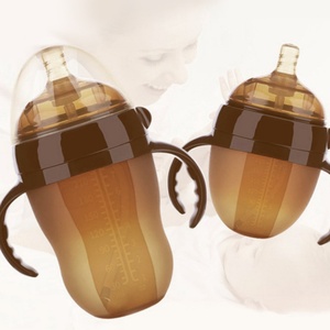 Bouteille pour bébé de qualité supérieure, col standard, sans BPA, 150 ml / 240 ml, coffret cadeau de démarrage pour <span class=keywords><strong>nouveau</strong></span>-<span class=keywords><strong>né</strong></span>, <span class=keywords><strong>biberon</strong></span> en PP pour nourrissons - Product Image 1