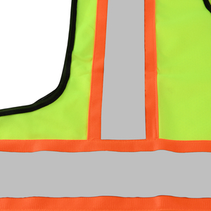 عالية الجودة الأمن الرؤية مرحبا فيس سلامة سترة مع سستة - Product Image 3