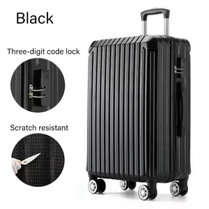 Negozio Online vendita calda Spinner palestra valigie da viaggio chiave di programmazione valigia per qualsiasi auto Abs Pc bagaglio con cerniera