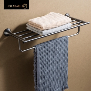 Organizzatore <span class=keywords><strong>salvaspazio</strong></span> a parete in acciaio inossidabile accessori per <span class=keywords><strong>bagno</strong></span> di lusso mensola <span class=keywords><strong>porta</strong></span> <span class=keywords><strong>asciugamani</strong></span> - Product Image 4