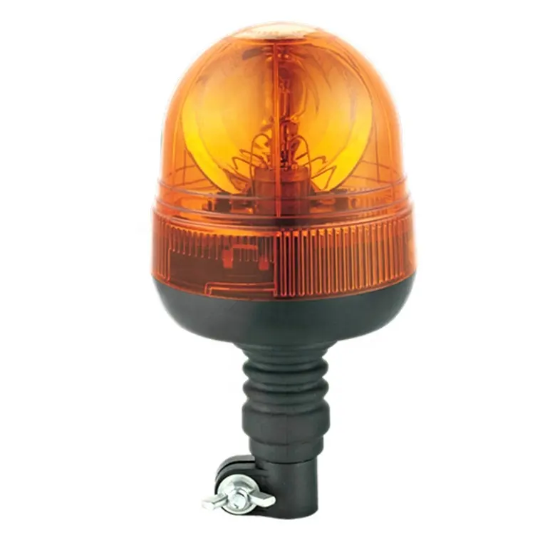 Alta qualità DC12/24V motoriduttore rotante alogeno Rod Beacon spia luminosa con montaggio tubo flessibile CE IP 65