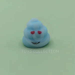 Venta al por mayor colorido suave TPR Material expresión <span class=keywords><strong>caca</strong></span> diseño blando Mochi juguete para niños - Product Image 5