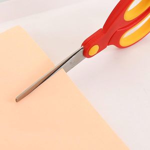 Industrial Grade <b>Left</b>-<b>Handed</b> Stainless Steel <b>Scissors</b> Small Handmade Student and Children's <b>Scissors</b> with Sleeved Head - Product Image 3