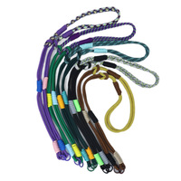 TOLKA Sangle de téléphone et sac bandoulière unisexe en polyester – Design patchwork bicolore coloré style Dopamine