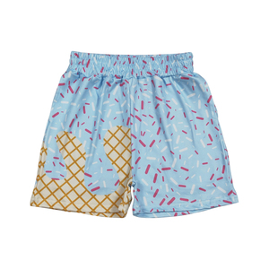 Shorts d'été décontractés en tricot rayé bleu pour garçons, vêtements pour tout-petits, boutique en gros, stock, nouvelle arrivée, haute qualité, prêt - Product Image 2