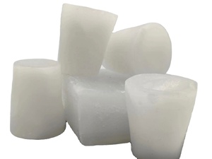 Prix usine Kunlun 56/58 Faire des bougies Cire de paraffine solide semi-entièrement raffinée - Product Image 5