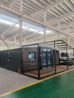 Petite maison de 2 étages préfabriquée à prix réduit prête à l'emploi mini de luxe modulaire de conception moderne avec chambre à coucher maison préfabriquée villa