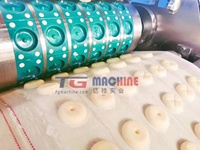 Machine à biscuits automatique, machine à biscuits résistante, couche de chocolat, machine à biscuits