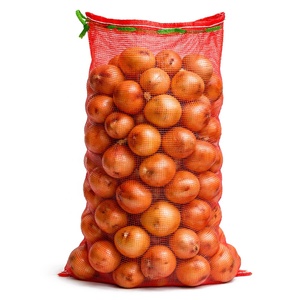 Bolsas de Malla Tubular de Polipropileno Resistentes para Envasado de Cebolla, Patata y Verduras |   Reutilizable, Transpirable, Ecológico, de Grado Alimenticio - Product Image 2