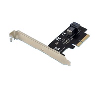 Carte convertisseur PCIe X4 vers SFF-8643 à port unique pour SSD NVMe U.2 pour stockage serveur