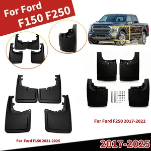 Garde-boue avant et arrière pour F150 2021-2025 F250 2017-2022, arches de roues de voiture résistantes à l'usure et aux rayures, 4 pièces, accessoires - Product Image 1