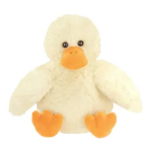Восхитительная Большая мягкая плюшевая желтая утка, плюшевая игрушка-Зверюшка Премиум-Качества, плюшевая утка