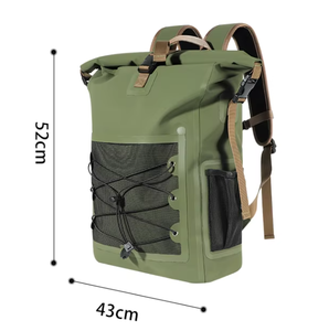 High-end Unisex Outdoor Waterproof Polyester Backpack with Zipper Closure 20-36L Capacity <b>Floating</b> Dry Design for Travel - Product Image 2
