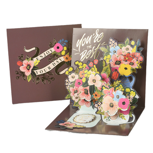 Buste <span class=keywords><strong>di</strong></span> auguri in 3D e auguri <span class=keywords><strong>di</strong></span> ringraziamento benedizione universale per il giorno del ringraziamento per il giorno dell'insegnante dei bambini-carta resistente realizzata - Product Image 4