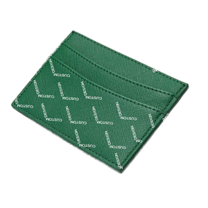 Porta Carte <span class=keywords><strong>di</strong></span> <span class=keywords><strong>Lusso</strong></span> <span class=keywords><strong>di</strong></span> Alta Qualità Firmato con Motivo a Lettere, Portafoglio Sicuro per Carte <span class=keywords><strong>di</strong></span> Credito per <span class=keywords><strong>Uomo</strong></span> e Donna - Product Image 1