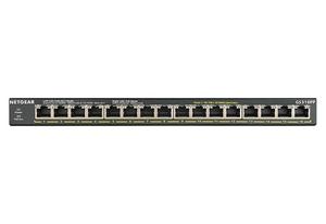 Ethernet <span class=keywords><strong>16</strong></span> cổng không được quản lý <span class=keywords><strong>PoE</strong></span> + yếu tố cần thiết chuyển đổi 183W không được quản lý <span class=keywords><strong>PoE</strong></span> + yếu tố cần thiết chuyển đổi gs316pp - Product Image 3