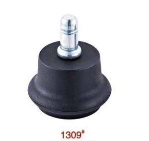 Schwarze Nylon-Schwenks chaft rollen mit Brems rollen gleitern für verbesserte Mobilität für verschiedene Anwendungen - Product Image 1