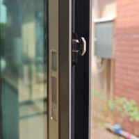 Ventanas de Vidrio con Marco Deioux a Precio Económico NF, Ventana Corredera de Aluminio para Casa con Diseño Simple y Moderno