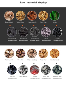 Trấu vỏ dừa than carbonization lò gỗ chip biochar nhiệt phân lò phản ứng cho Than Hoạt Tính sản xuất - Product Image 6
