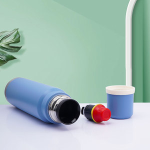 Custom Oem Brazilian Vacuum Insulated <b>Cup</b> Outdoor Portable With Handheld Insulated Pot <b>Large</b> Capacity Travel Water Bottle - Product Image 3