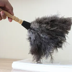 Hot Menjual Lap dengan Buatan Tangan dengan Harga Murah Bulu Burung Unta Lap Gaya Busana Bulu Burung Unta Duster