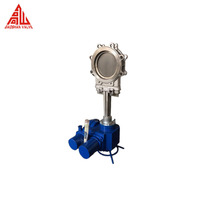 Vanne à boisseau motorisée DN150 6 pouces CF8 CF8M en acier inoxydable 4-20 mA Vanne à boisseau électrique intelligente