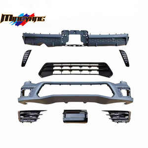 Kit de carrosserie d'accessoires de calandre de pare-chocs avant en plastique PP Modellista pour Toyota <span class=keywords><strong>Land</strong></span> Cruiser Lc300 Vxr 2021-2023 - Product Image 6