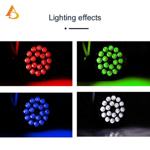 Luces LED para Escenario, 18 Piezas, 4 en 1, RGBW, 18x12w, Luz Plana para Discoteca y DJ - Product Image 3